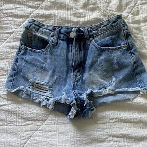 Superdown denim shorts